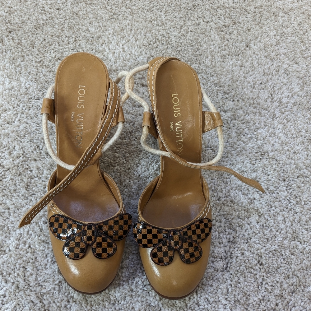 Vintage Louis Vuitton Wedge 37 - Picture 6 of 9